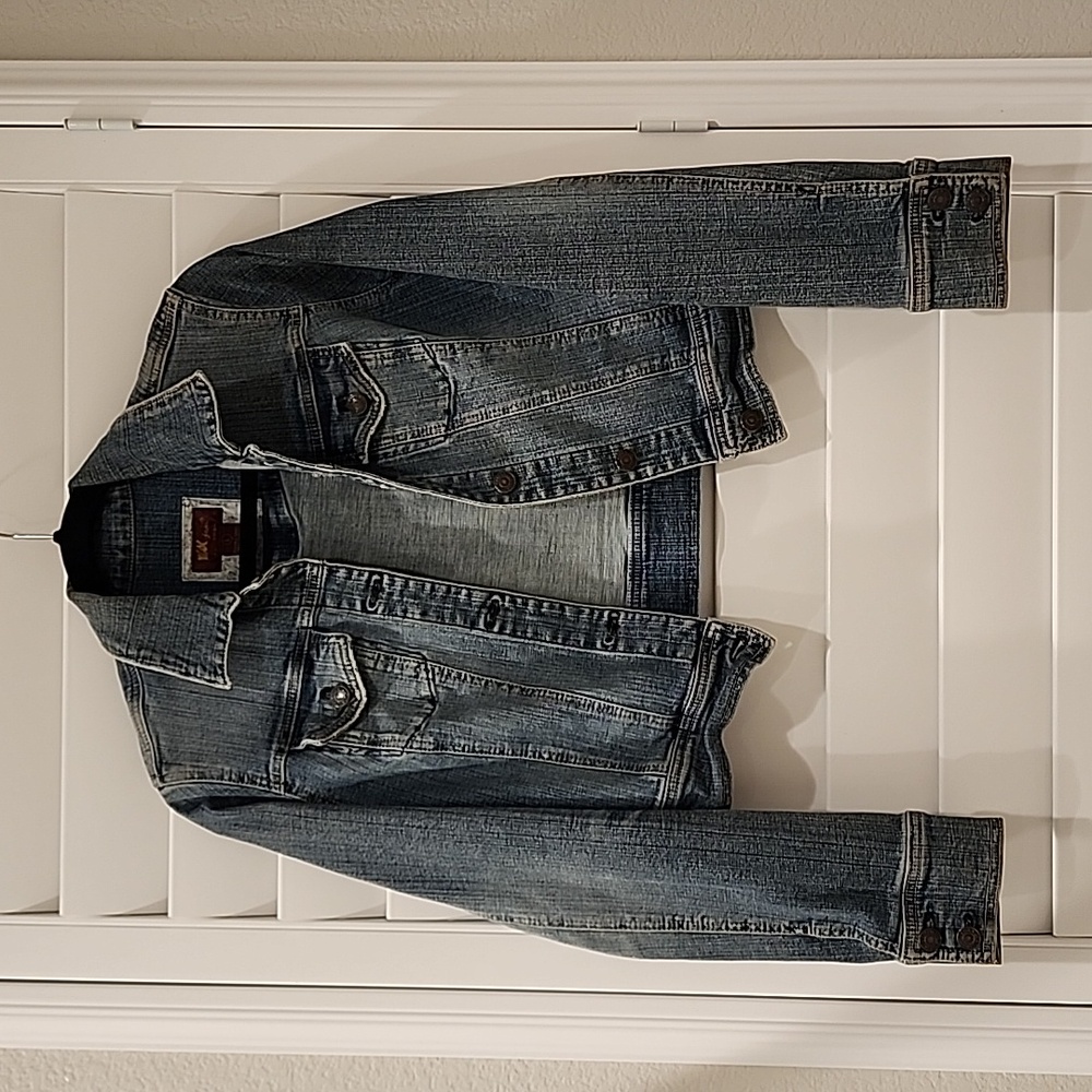 Wax Jean by DMBM | Crop Demin Jacket - Size L